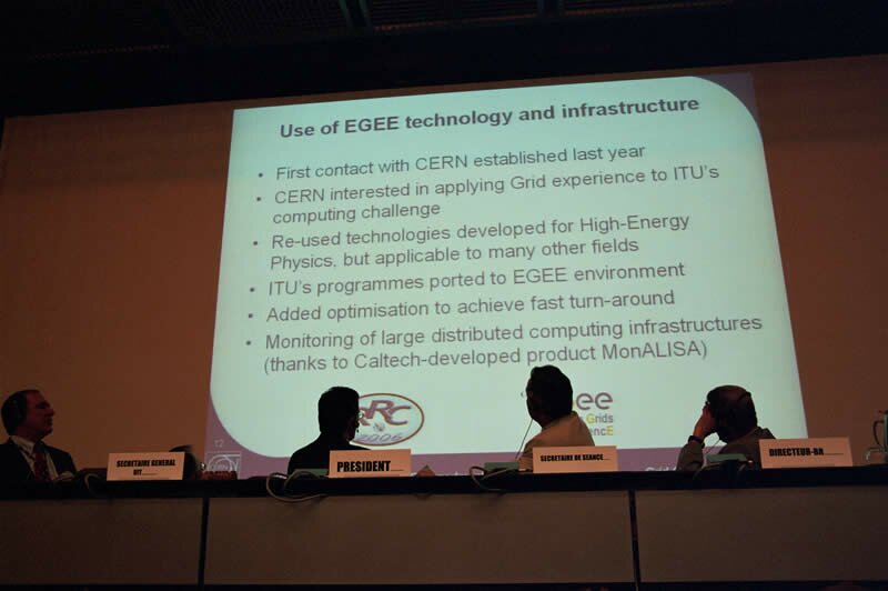 EGEE@ITU